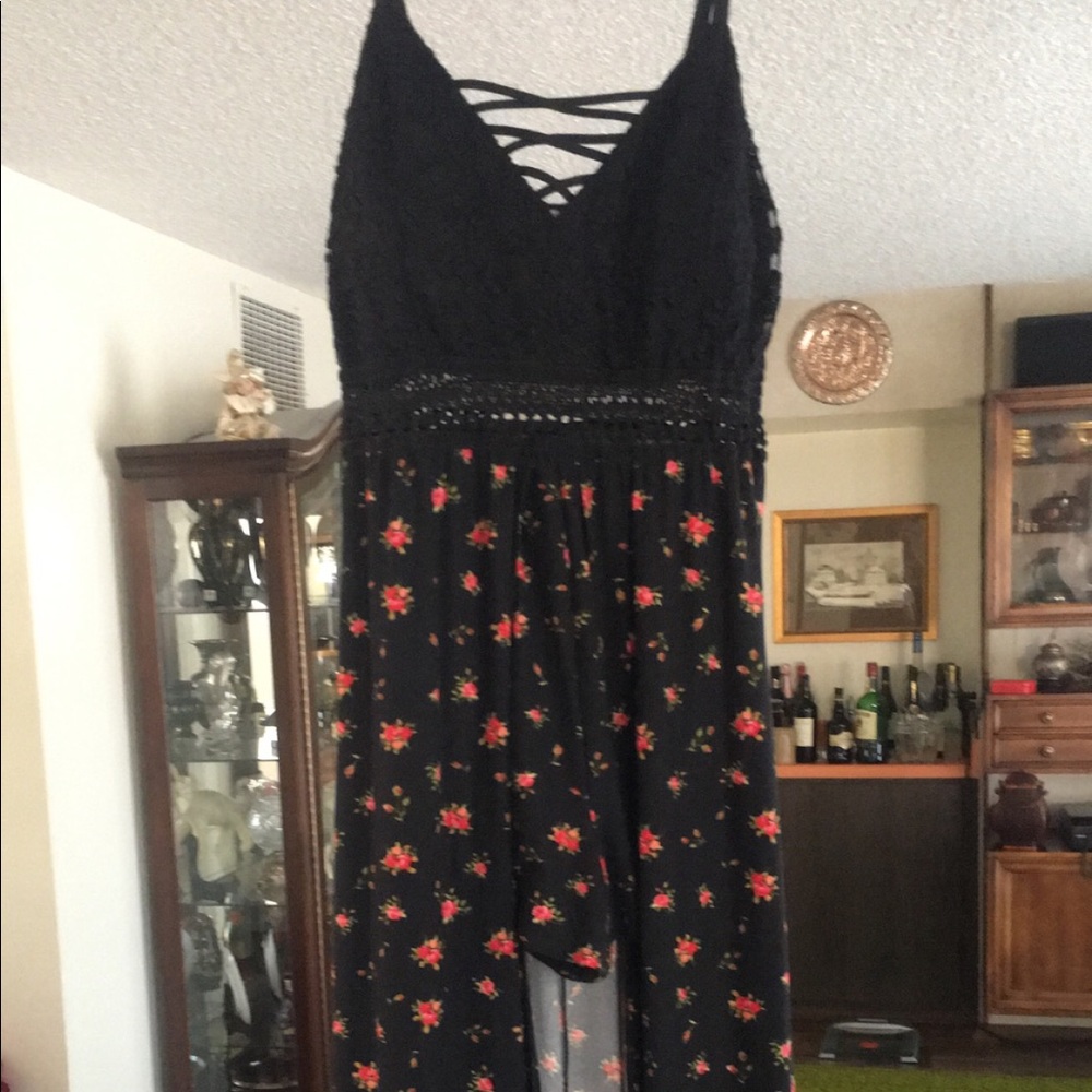 Dress with shorts under